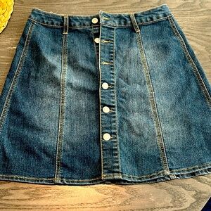 Jean skirt